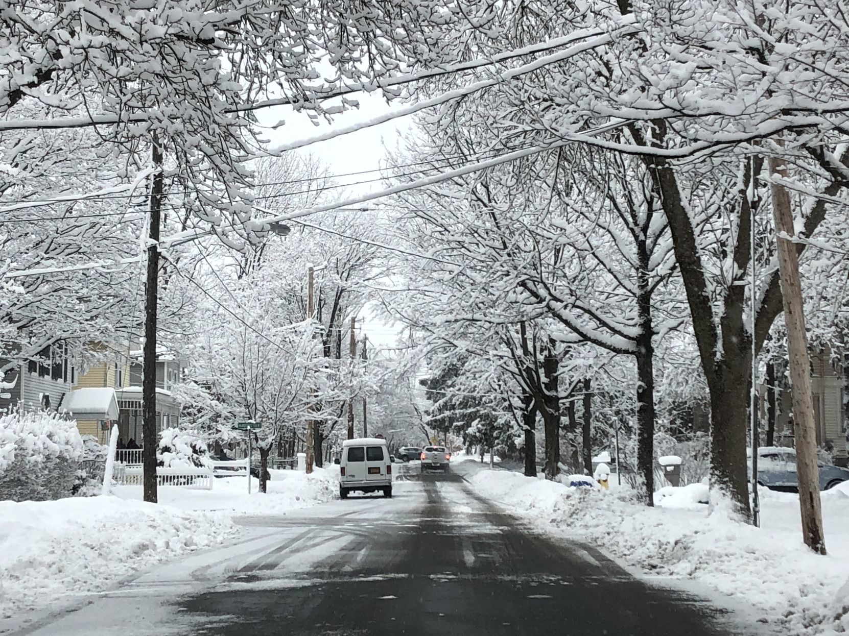 William Street snow